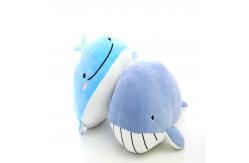 China Light Blue Fish Stuffed Plush Toys supplier