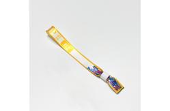 China Custom Logo Polyester Woven Cloth Wristbands Concert Promotion Events Gift Adjustable Length supplier