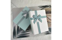 China Exquisite Small Fresh Rectangular Gift Box Skin Care Product Scarf Box supplier