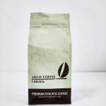 Eight Side Seal Flat Bottom Coffee Bag AL Plastic Composite Custom Printed Food Packaging for sale