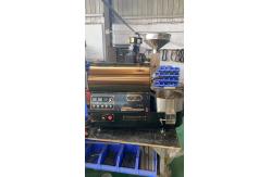 China Electric Coffee Roasting Gas Coffee Bean Roasting Machine 1kg Coffee Roaster Machine supplier