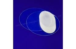 China Transparent  Clear Quartz Disc Sight Glass Sheet High Temperature Resistance supplier
