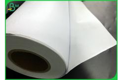 China Uncoated High Whiteness Roll Cutting Plotter Paper For Advantising Material supplier