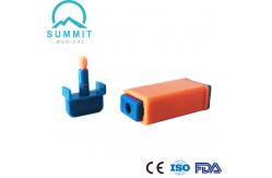 China 21G 2.2mm Contact Activated Safety Blood Lancet with Self Destruction Design supplier