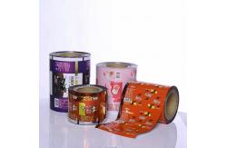 China Customized Gravure Printing Plastic Packaging Roll Film For Hot Seal supplier