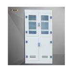 PP Corrosive Chemical Cabinet , Fireproof Powder Coated Lab Storage Cabinet for sale