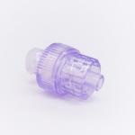 Negative Pressure Disposable Infusion Y Connector Transparent Needle Free for sale