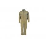 China 240GSM Twill 2/1 Multi Pockets Khaki Work Coverall Anti Stain Anti Static manufacturer