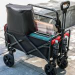 Remote Control Electric Folding Wagon Outdoor Push Pull Cart 230L