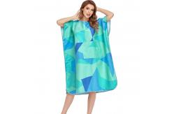 China Customized Size Recycled Surf Poncho Hooded Towel For Beach supplier