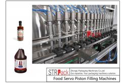 China Lobe Pumps Automatic Liquid Filling Machine For Chunk Paste supplier