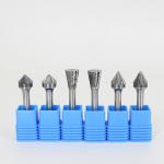 Tungsten Carbide Burr Bits For OEM Support Tooth Shape Single/ Double/ Aluma/ Diamond Cut for sale
