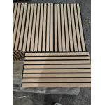 PET Wooden Acoustic Slat Panels MDF Veneer Modern Soundproof Acoustic Wall Panel for sale