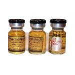 Gold Glossy Paper Water Proof vial Vial Labels For tren Aceate for sale