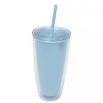 10.2*6.8*19.9cm Dimensions Plastic Straw Cups For Kids Bpa Free for sale