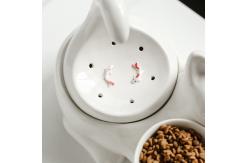 China 2L Water Capacity Ceramic Pet Bowl Automatic Multifunctional supplier