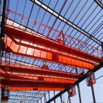 CE SGS Double Girder Overhead Crane Machine For Workshop