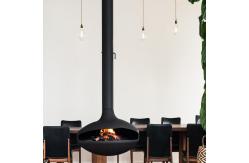 China Heavy Duty Stylish Custom Wood Burning Fire Pits Wall Hanging Burner supplier