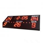 Professional LED Football Scoreboard Remote Control 1m ~ 400m View Distance for sale