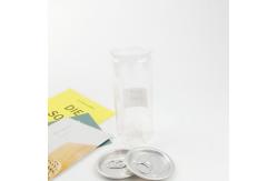 China 250ml Juice Bottle Easy Open Can With Aluminum SOT Lid supplier