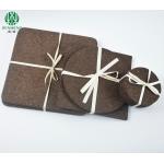 Natural Factory Price Custom Size Black Eco-Friendly Cork Trivets for sale