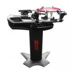 Black Stringing Machine Accessories , LCD interface Portable Tennis Stringer