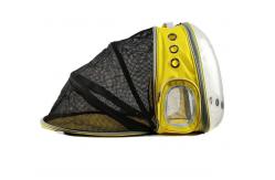 China Travel Portable Pet Carrier Backpack Breathable Custom Bubble Dog Backpack supplier