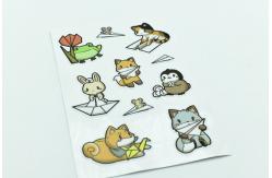 China Tearable 15mm Custom PVC Stickers For Phone Case supplier