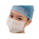 Disposable Earloop Nonwoven Medical Face Mask Non Irritating for sale