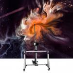 4K Art Mural Wall UV Inkjet Printer CMYK EPSON 9600dpi 3D Vertical Wall Printing Machine for sale