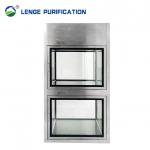 Double Layer Cleanroom Pass Box 600x600x1800 SS 304 Dynamic Pass Box For Entrance To Clean Room for sale