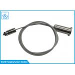 Transparent Pvc Coated Hanging Cable Suspension Kit With Locking Screw for sale