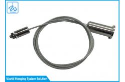 China Transparent Pvc Coated Hanging Cable Suspension Kit With Locking Screw supplier