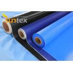 China Fireproof PU Coated Fiberglass Fabric For Expansion Joint factory
