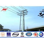 35ft 40ft Electric Transmission Pole Hot Dip Galvanized Power Distribution Steel for sale