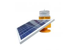 China Aviation Obstruction Helicopter Lifts Solar Signal Lights Aluminum Body supplier