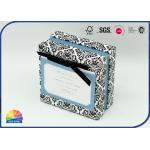 4c Print Pattern Rigid Neck Box Matte Lamination Flocking Bowknot