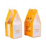 Matte Laminated Paper bakery Bread Packaging Bags Biodegradable Custom Gravure Printed for sale