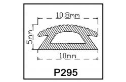 China Anti Sliding PVC Rubber Strip For Garment Hanger Bar Customizable supplier