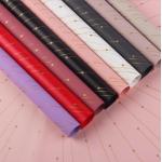 Milan Paper Love's starting point: High-end gold-embossed flower wrapping paper, bouquet paper, waterproof plastic opp, handmade gift paper for sale