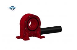China Horizontal  40 To 1 Gearbox Small Slew Drive For Solar Panel supplier
