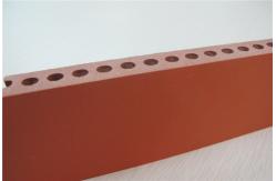 China Red Exterior Wall Covering Materials For Terracotta Rainscreen Cladding System supplier