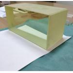 Polished Lead Glass Radiation Protection With >99.9% Absorption for sale