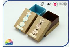 China Cardboard Ring Case Rigid Shoulder Box Matte Lamination Debossing supplier