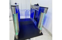 China High Speed Pedestrian Facial Recognition System Fast Speed Turnstile Gate Etrance & Exit Access supplier