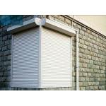 Household 45mm Slat 2mm Track Exterior Window Shutters for sale