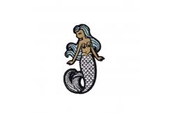 China Laser Cut Glitter Iron On Patches Ironing Adhesive Backing OEM For Clothes supplier