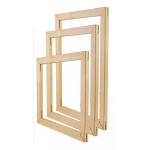 Bulk Customize Size Canvas Stretcher Bars Wood Frame For Canvas Stretching for sale