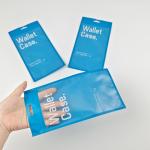 Three Side Seal Zipper Flat Wallet Case Phone Case Plastic Packaging Bags for sale