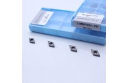 China Indexable Cermet Turning Insert , Uncoated Internal Turning Insert, Finishing Insert DCMT070204 supplier